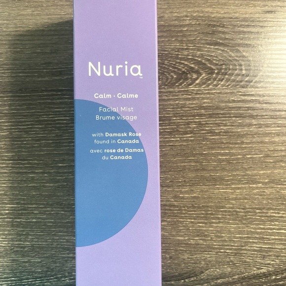 Nuria Beauty Calm Daily Facial Mist W/Damask Rose &Moisturizer W/Cottongrass NIB - Picture 2 of 12